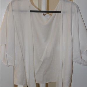 Lani White tie top